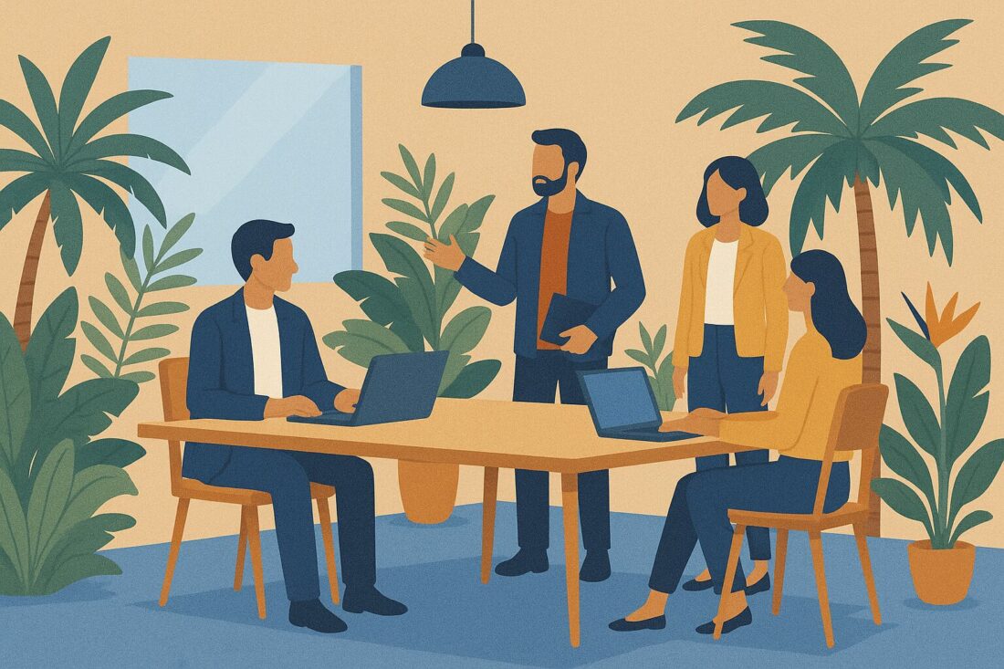 Salle de réunion ou coworking